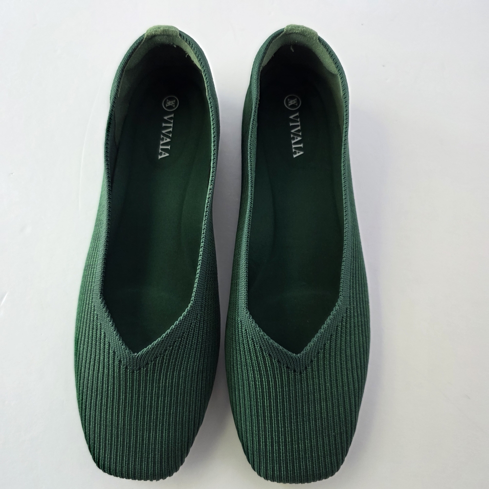 VIVAIA Women's Green Flats